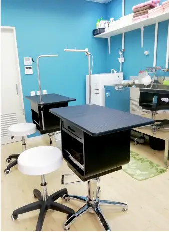 店内風景 作業台